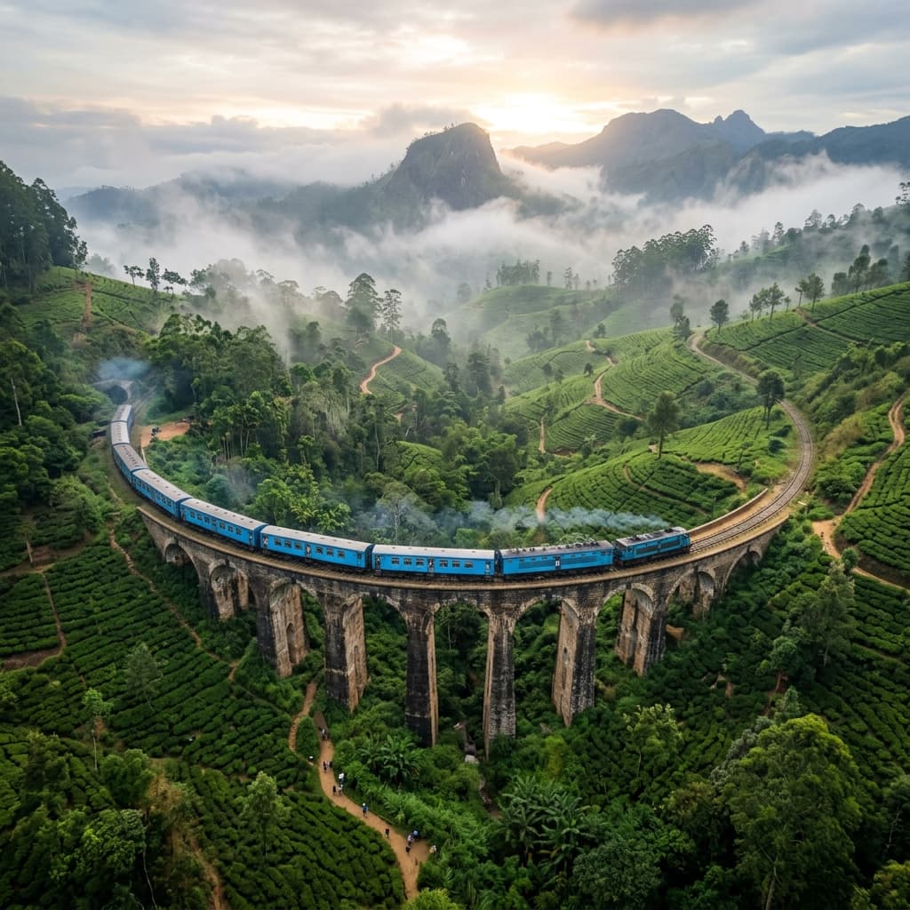 Ella Nine Arch Bridge Sri Lanka